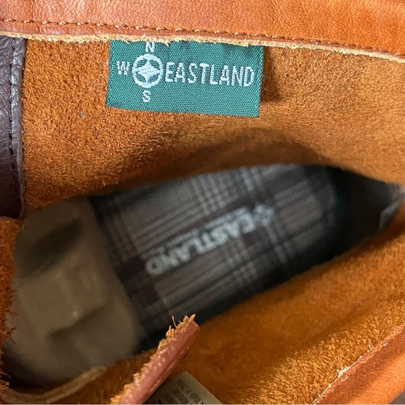 Eastland Charlie water resistant leather boots women's Size 8.5 - Picture 14 of 16